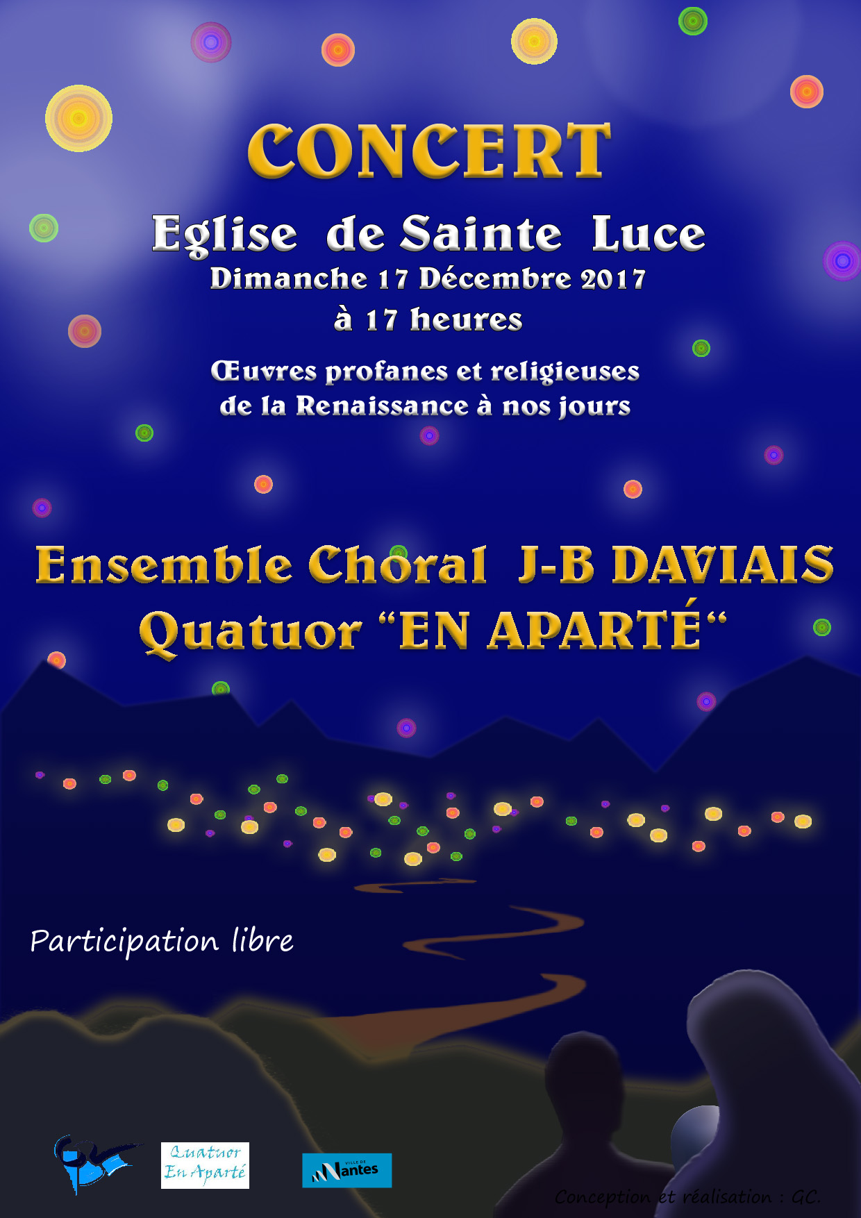 JBD Concert Noël Ste Luce 17 déc